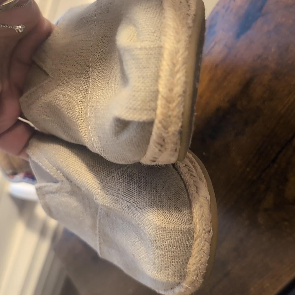 Bobs From Skechers Foam Arch Pillow Tan Espadrill… - image 6